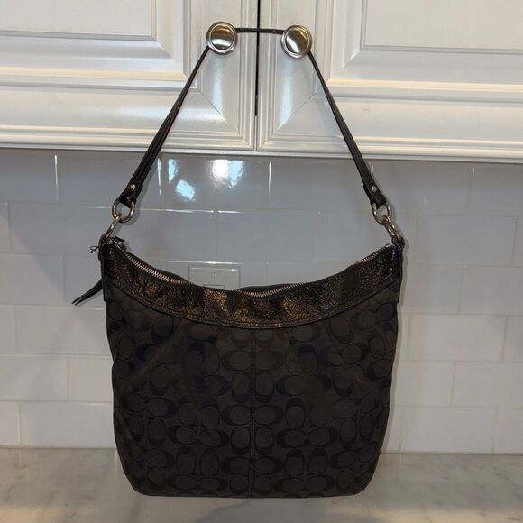 Coach Handbags - Coach Bag Purse Handbag Y2K Vintage Signature Ashley Hobo Crossbody Shoulder Bag